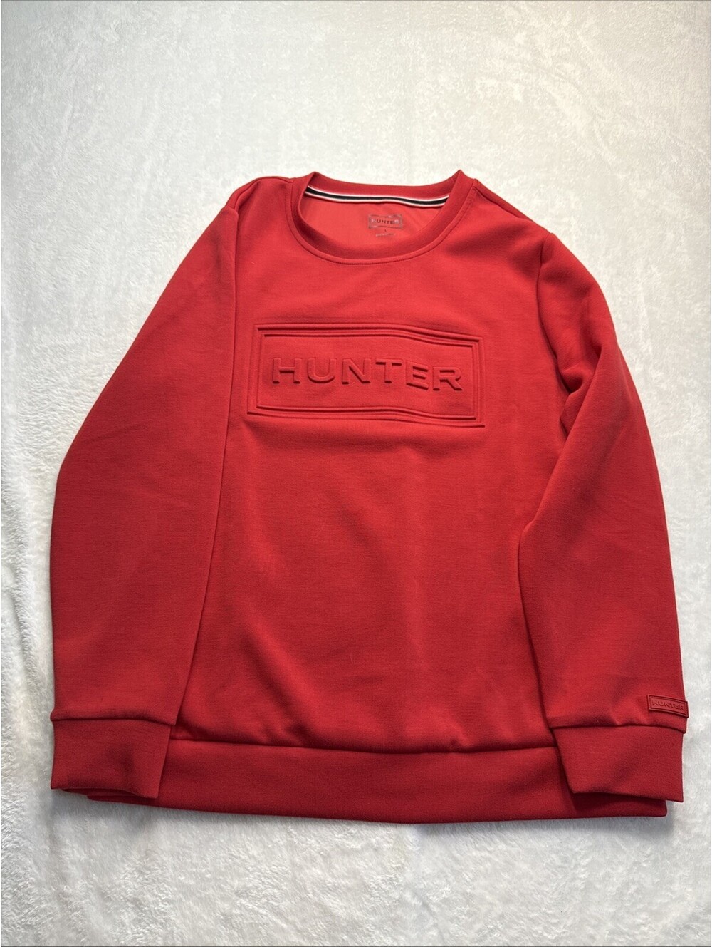 Hunter Men's Pullover Red Long Sleeve Gorpcore Utility Large (2332)